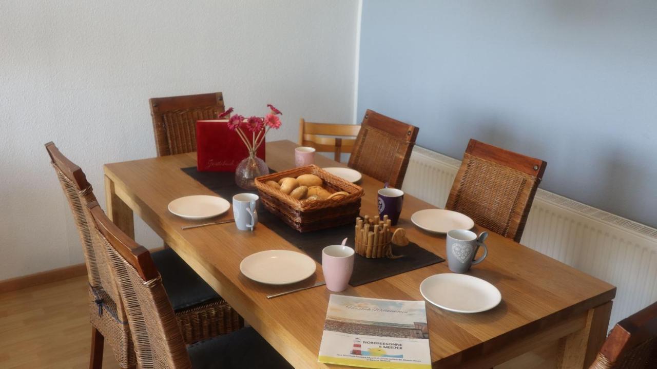 Ferienwohnung Deichblick Dornumersiel Buitenkant foto
