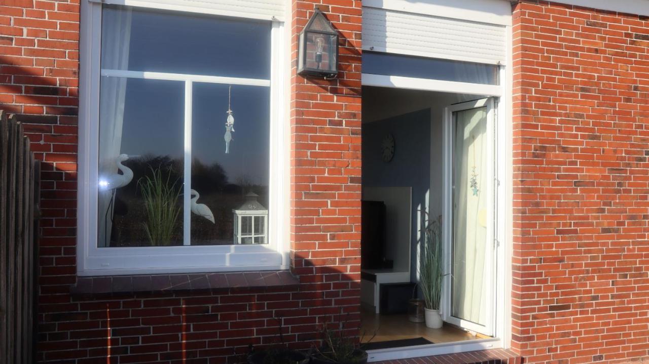 Ferienwohnung Deichblick Dornumersiel Buitenkant foto